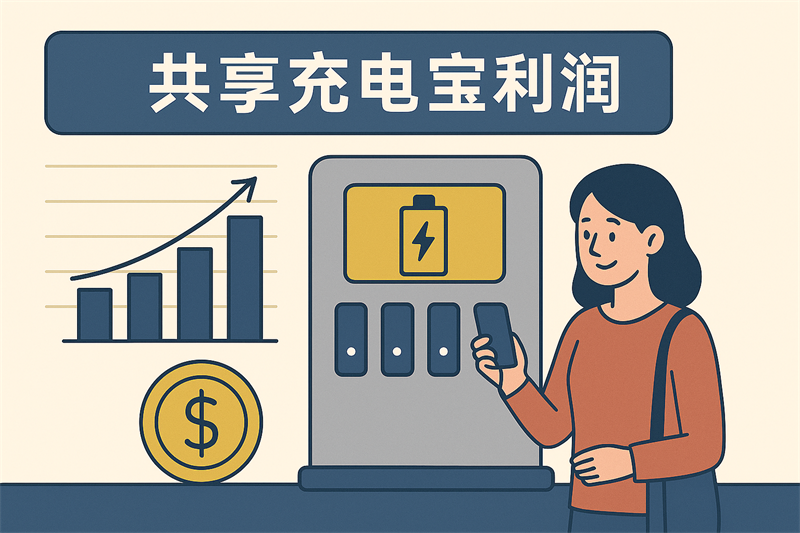 共享充电宝利润，海外和国内盈利分析