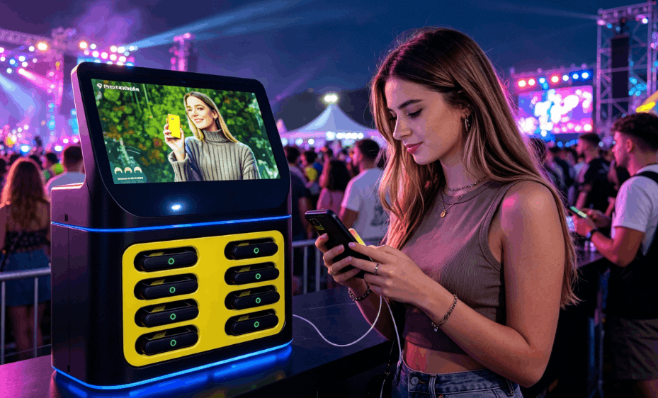 文莱共享充电宝，夜场布局设备，赚取海量用户和收益