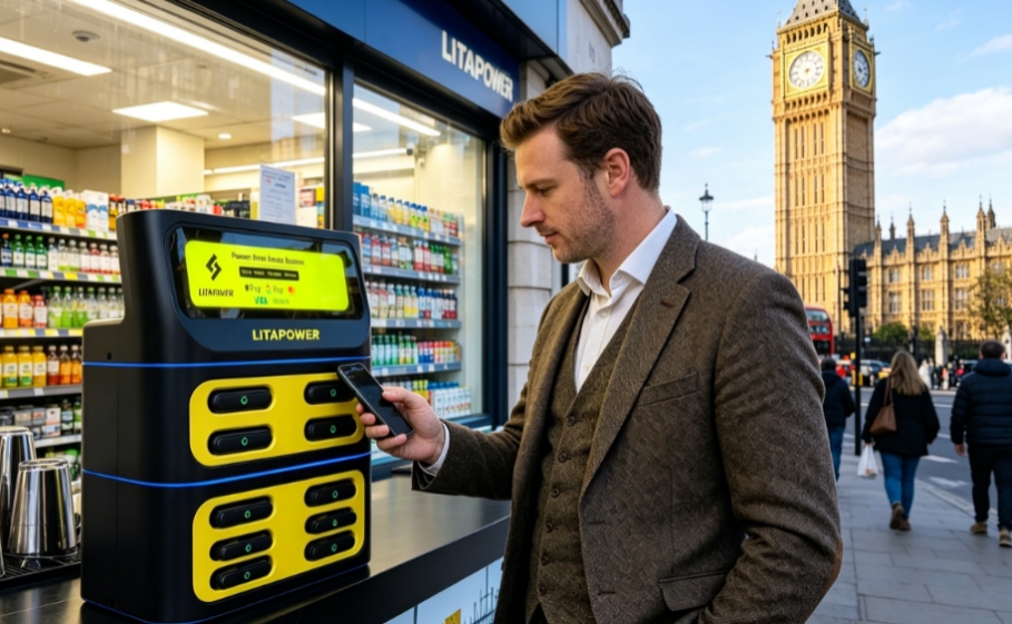 克罗地亚共享充电宝，超市小场景布局，赚取可观收益