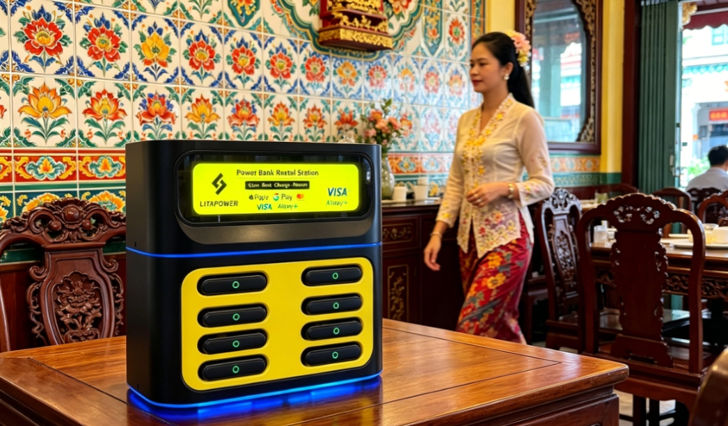 印度尼西亚共享充电宝支付体系对接,餐厅场景落地