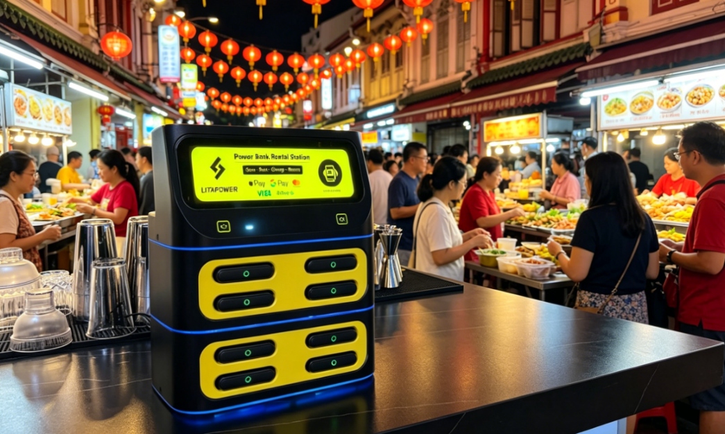 缅甸共享充电宝，商店场景布局，设备落地与收益