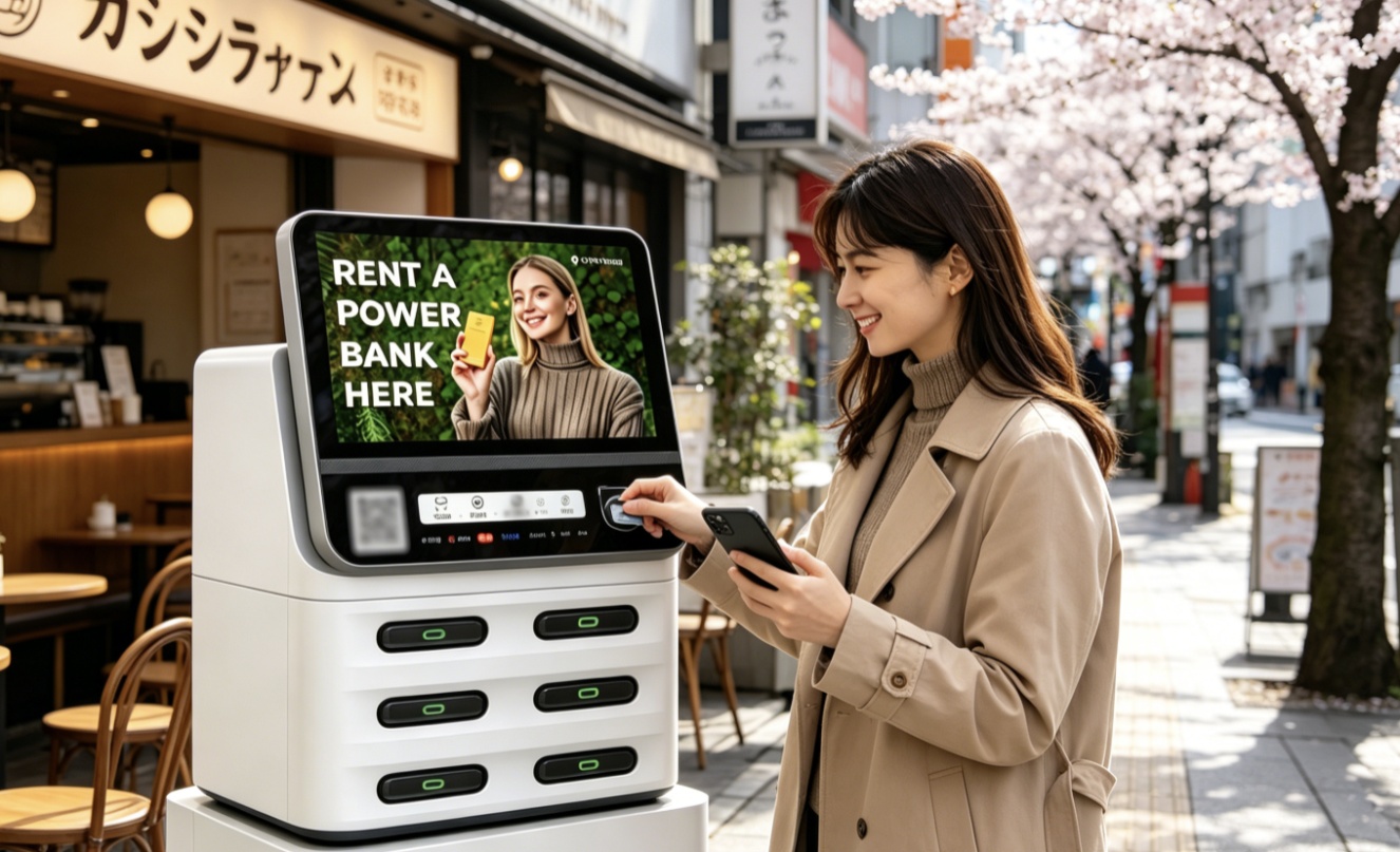 日本共享充电宝在东京商圈居酒屋民宿车站文旅景区门店场景布局运营，Litapower 出海设备投资经营创收