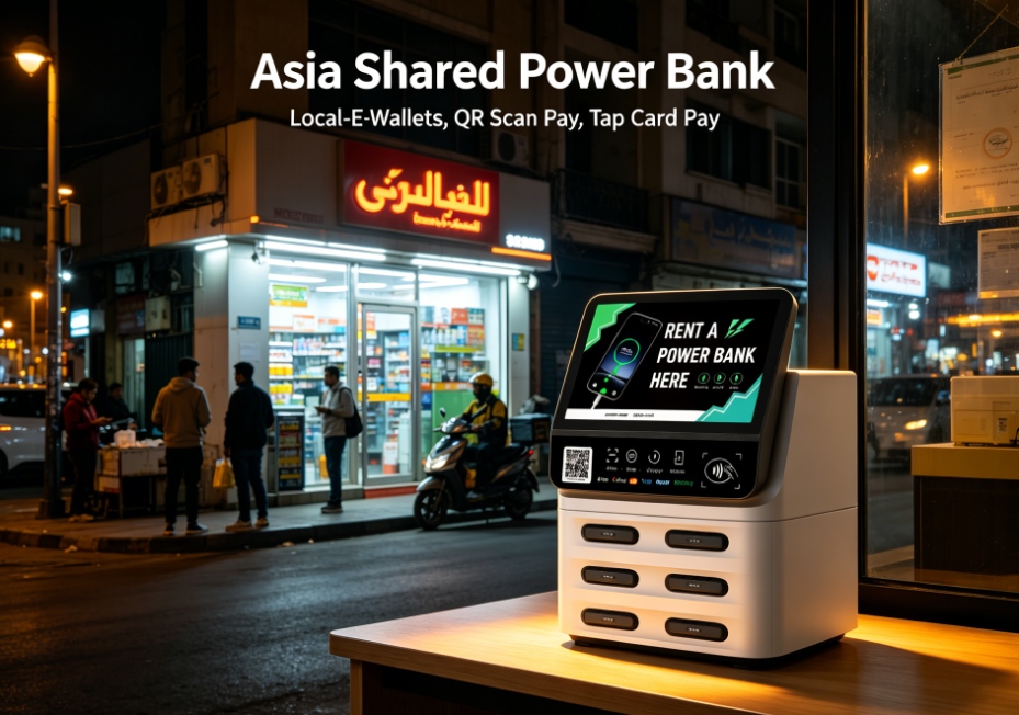 卡塔尔共享充电宝移动支付，QPAY、Apple Pay支付，中电核心本地支付对接，项目落地赚取收益