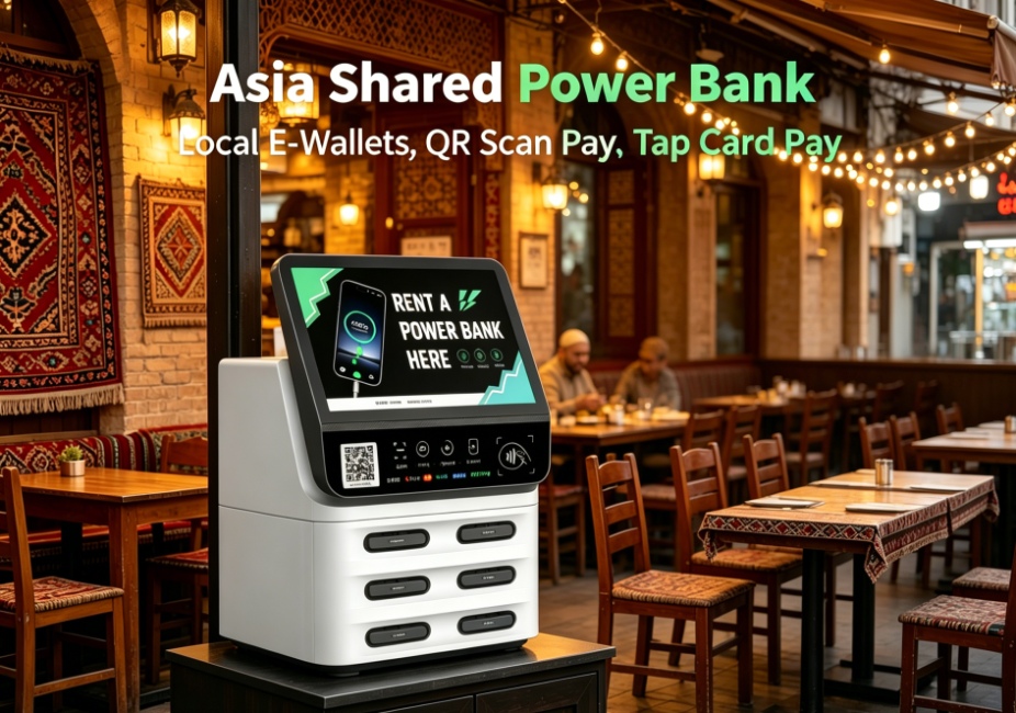 马尔代夫共享充电宝移动支付，BML Swipe、Dhiraagu Pay 支付。餐厅，咖啡厅，旅游景区成功落地，稳定盈利