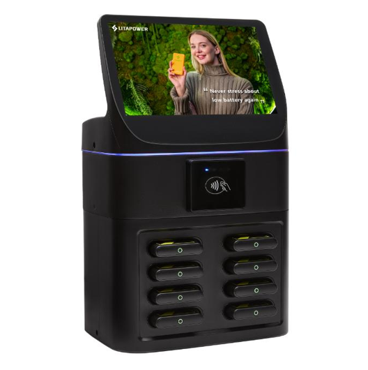 POS共享充电宝，8口PAX款